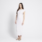Ribbet kjole "Cap sleeve dress"